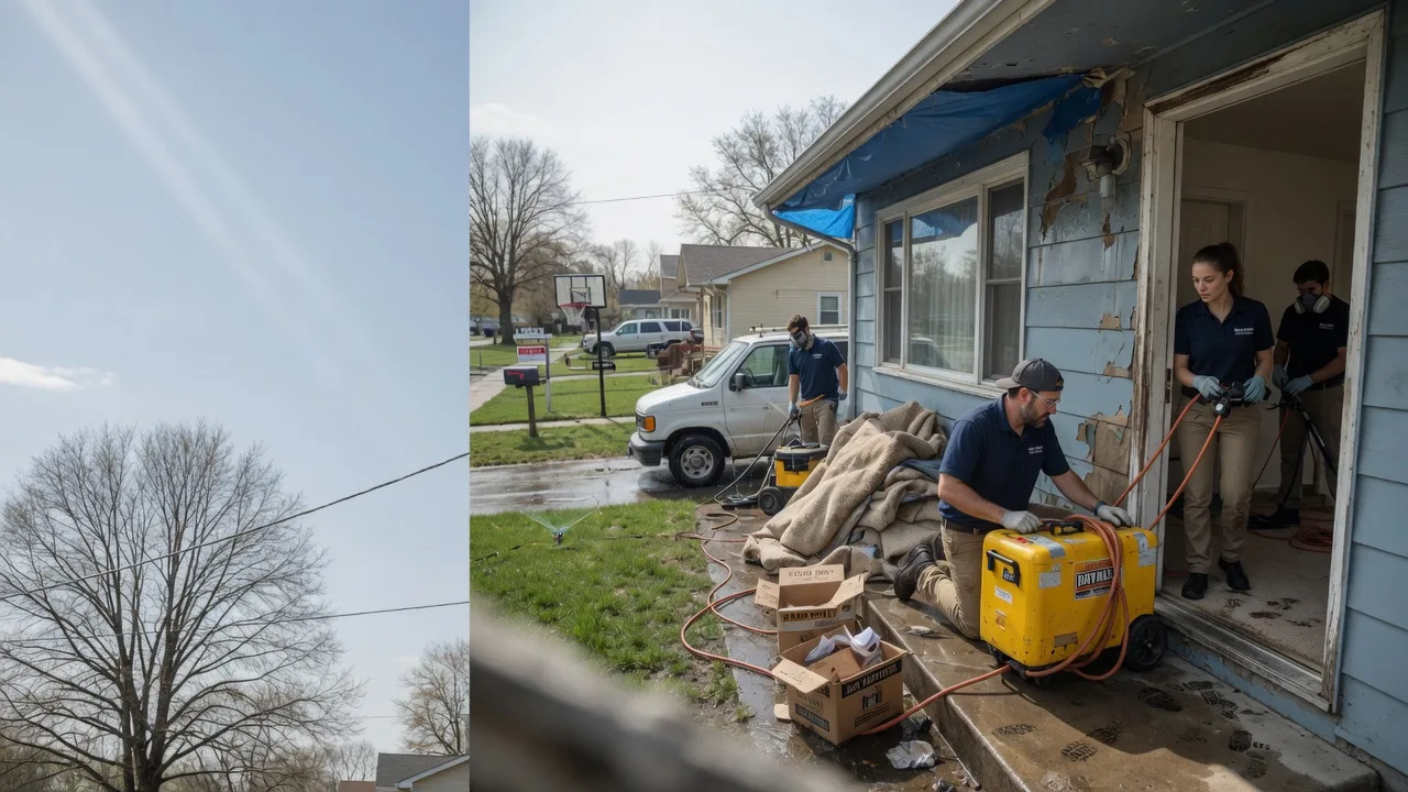 Basement Flood Cleanup in Elmira, OR near me